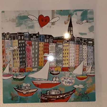 Appartement Le cœur du centre historique à Honfleur Extérieur photo